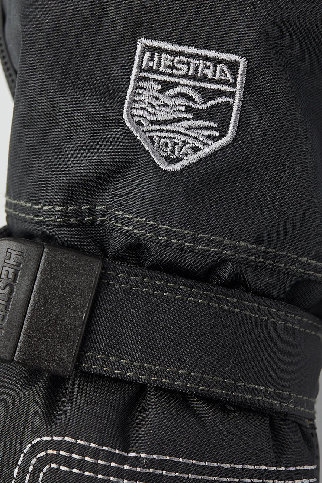 Hestra Baby Zip Long Mitt - Black