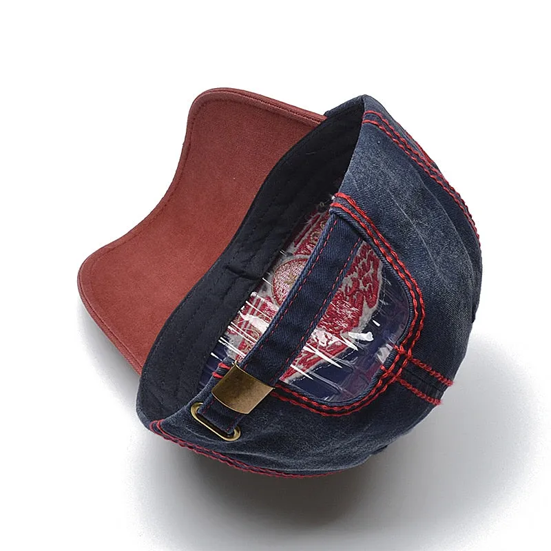 High Quality Fashion Men's Baseball Cap Women Fitted Cap 3D Embroidery Hip Hop Snapback Hat Gorra Hombre Cotton