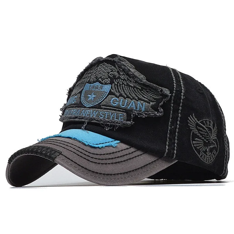High Quality Fashion Men's Baseball Cap Women Fitted Cap 3D Embroidery Hip Hop Snapback Hat Gorra Hombre Cotton
