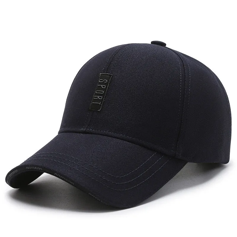 High Quality Sport Mens Baseball Cap Cotton Snapback Kpop Dad Hat Gorras Hombre Trucker Caps Adjustable Golf Cap Male