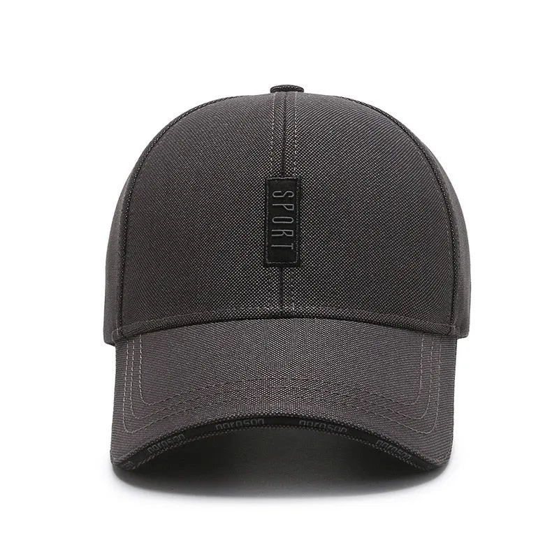 High Quality Sport Mens Baseball Cap Cotton Snapback Kpop Dad Hat Gorras Hombre Trucker Caps Adjustable Golf Cap Male