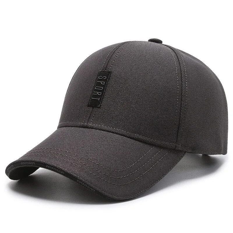 High Quality Sport Mens Baseball Cap Cotton Snapback Kpop Dad Hat Gorras Hombre Trucker Caps Adjustable Golf Cap Male