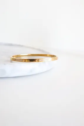 Hilton Pave Crystal Bangle