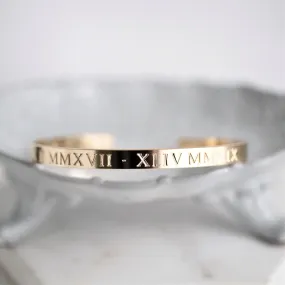 Inspirational and Personalized Custom Engraved Bracelet