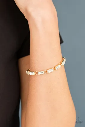 Irresistibly Icy - Gold Paparazzi Accessories