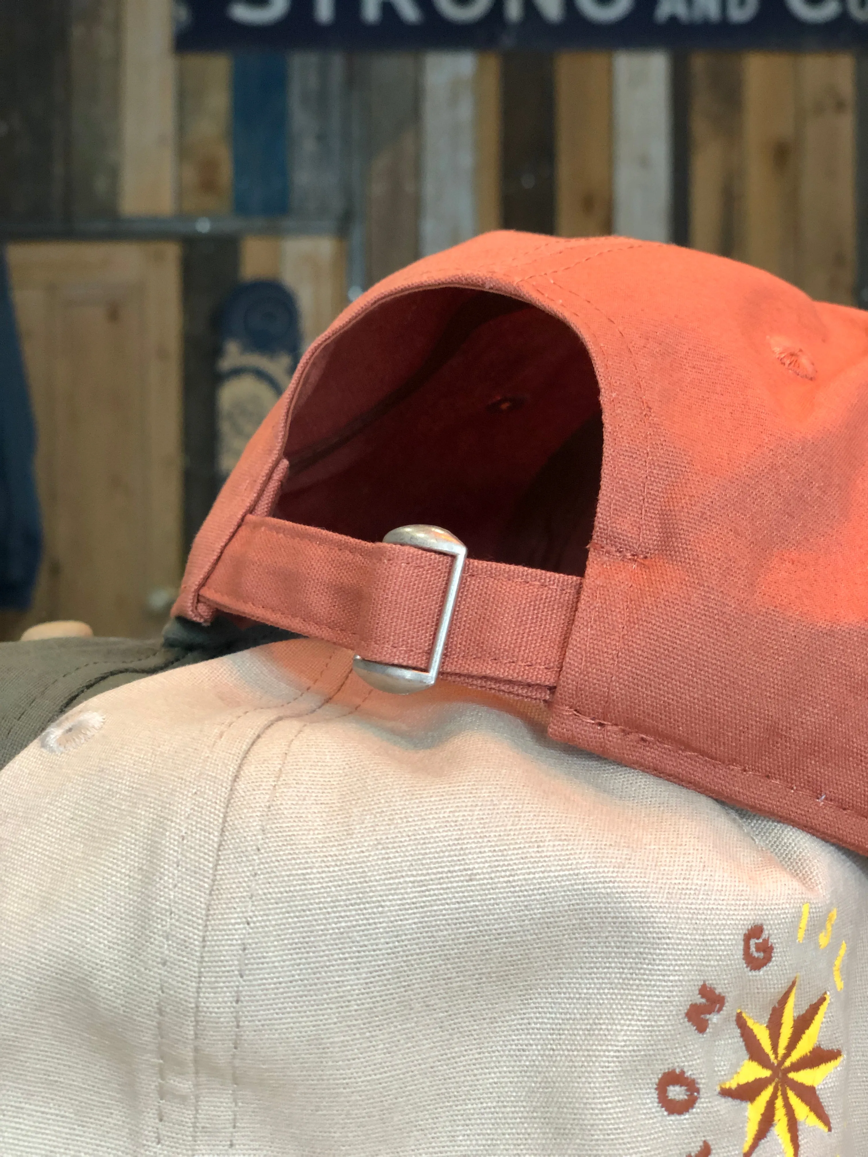 Island Star // 5 Panel Organic Cap - Terracotta