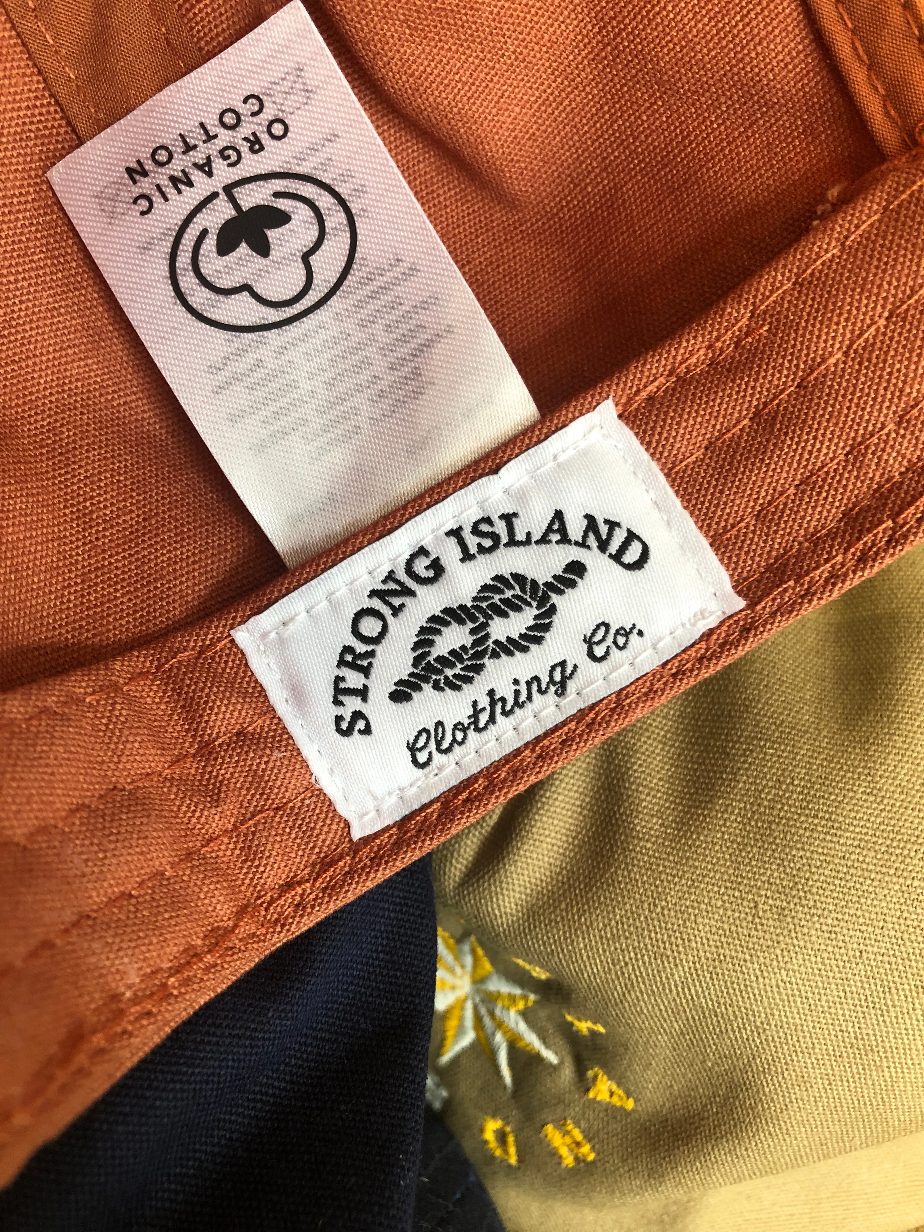 Island Star // 5 Panel Organic Cap - Terracotta