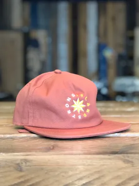 Island Star // 5 Panel Organic Cap - Terracotta