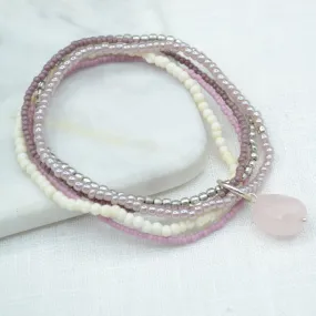 Karuna Rose Quartz Bracelet