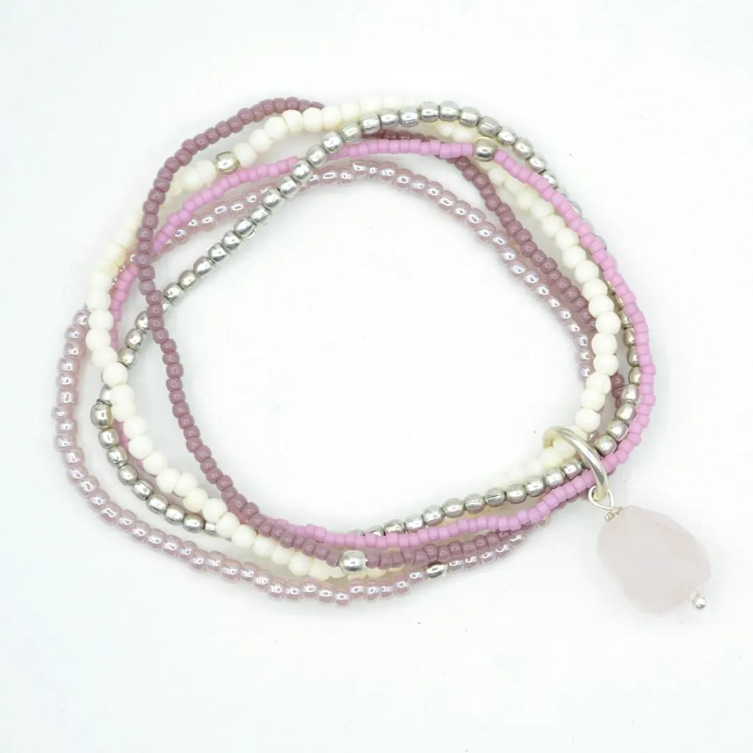 Karuna Rose Quartz Bracelet