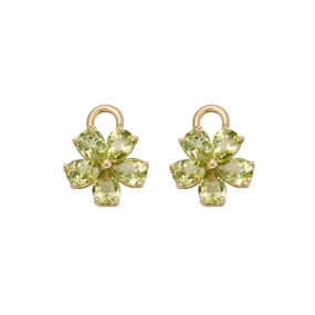 Kiki McDonough Peridot Petal Flower Drops
