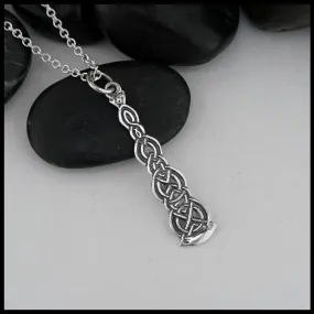 Large Elongated Celtic Pendant