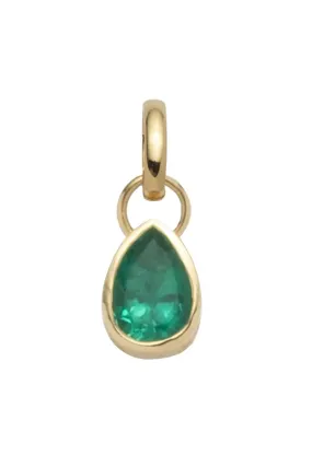 Large Emerald Forever Always Pendant