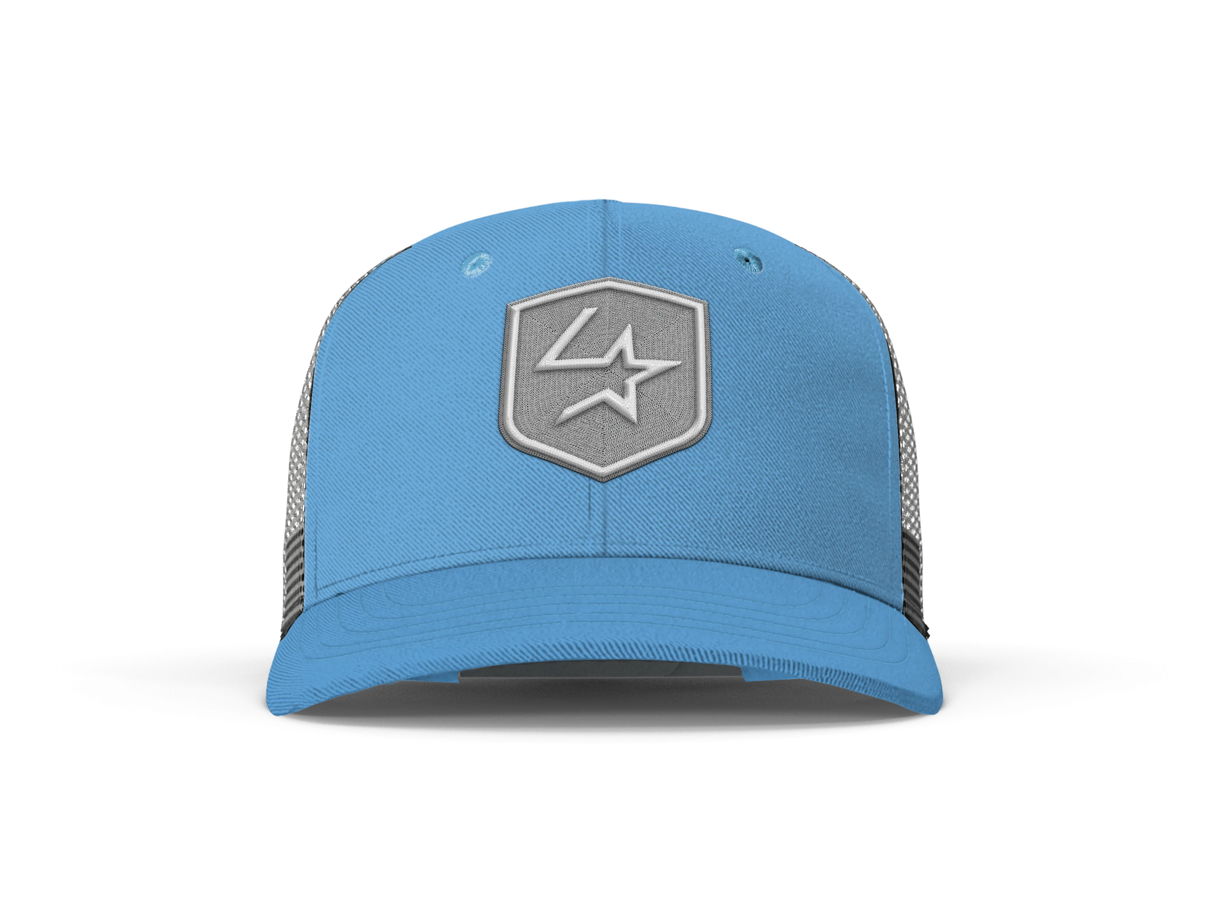 Lone Star Ropes Trucker Cap - Light Blue/Grey