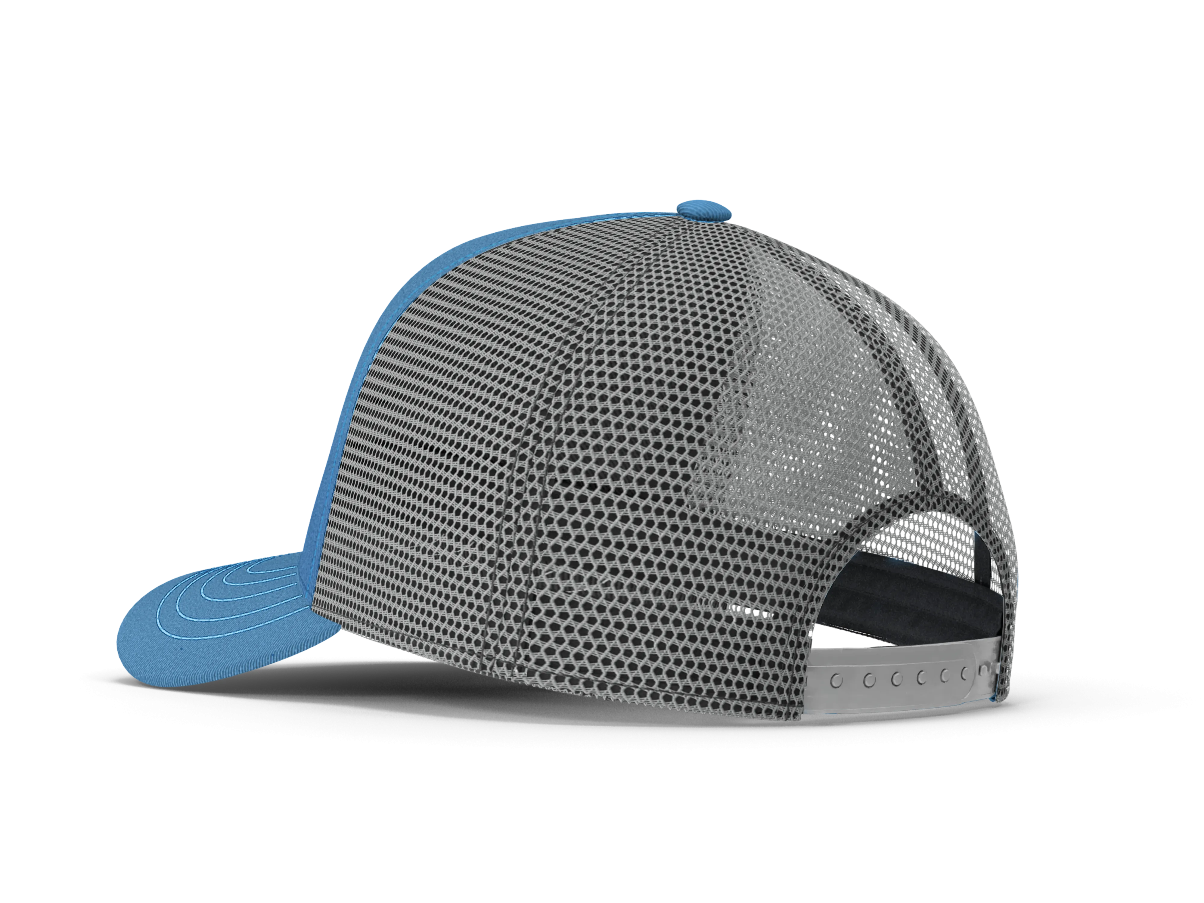 Lone Star Ropes Trucker Cap - Light Blue/Grey