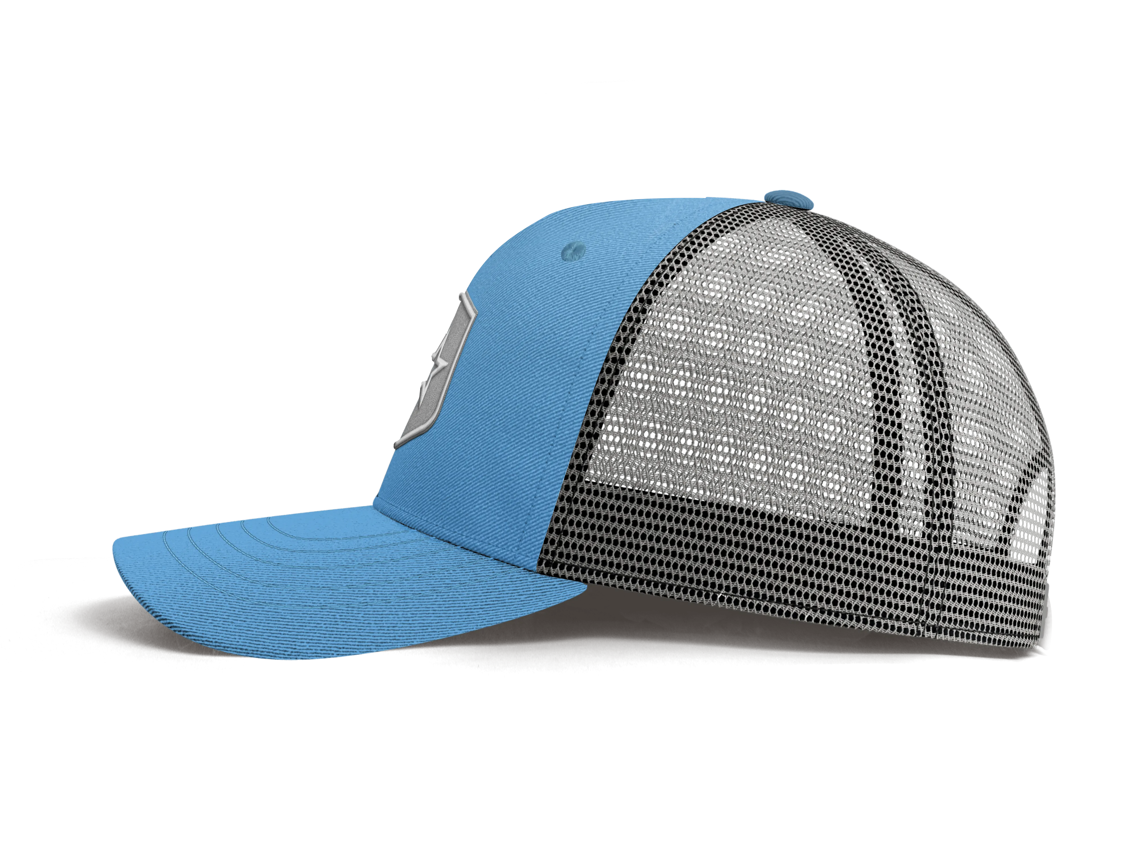 Lone Star Ropes Trucker Cap - Light Blue/Grey