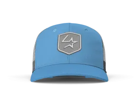 Lone Star Ropes Trucker Cap - Light Blue/Grey