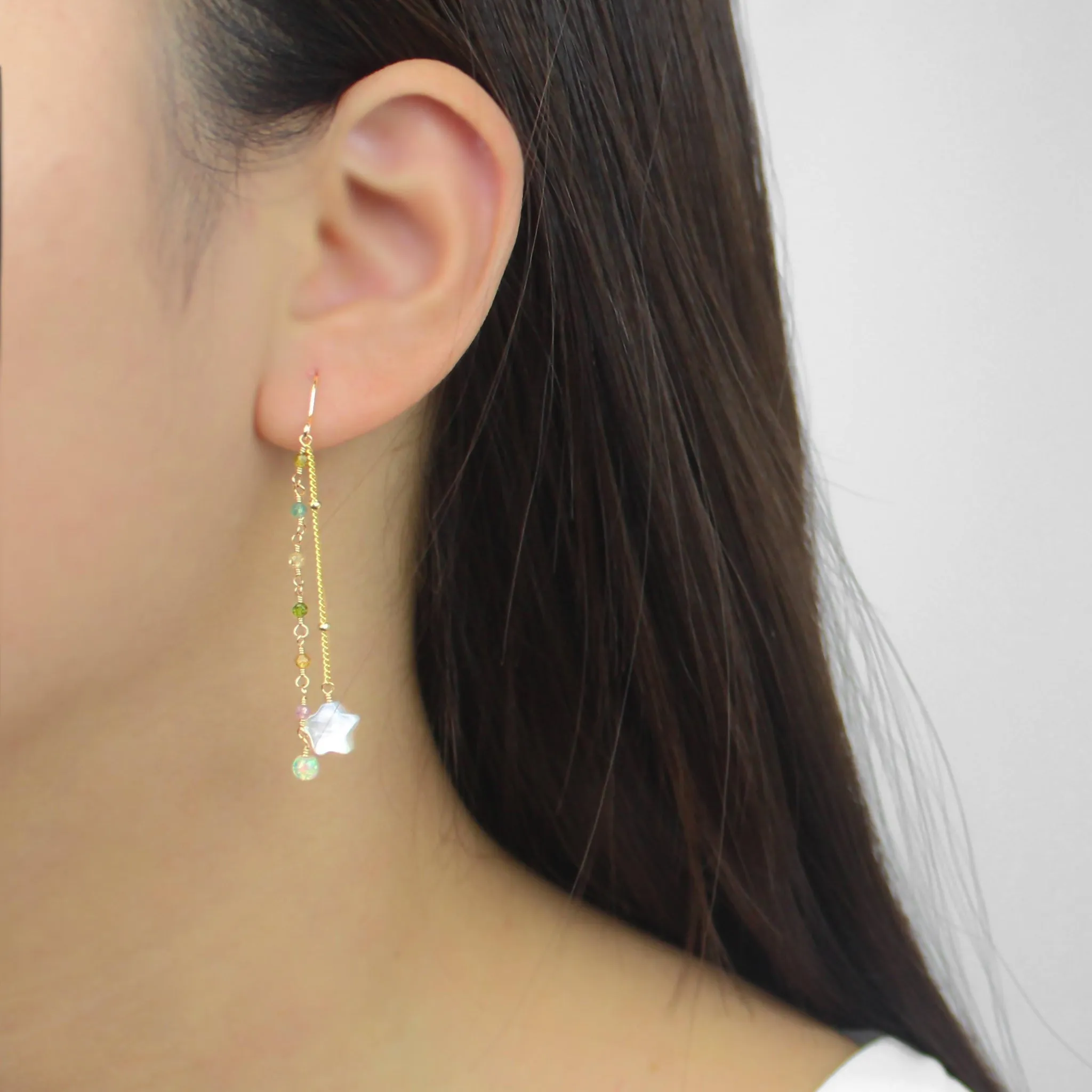 Mixed Stone Earrings