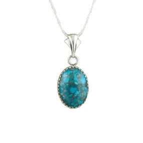 Mohave Blue Turquoise Necklace