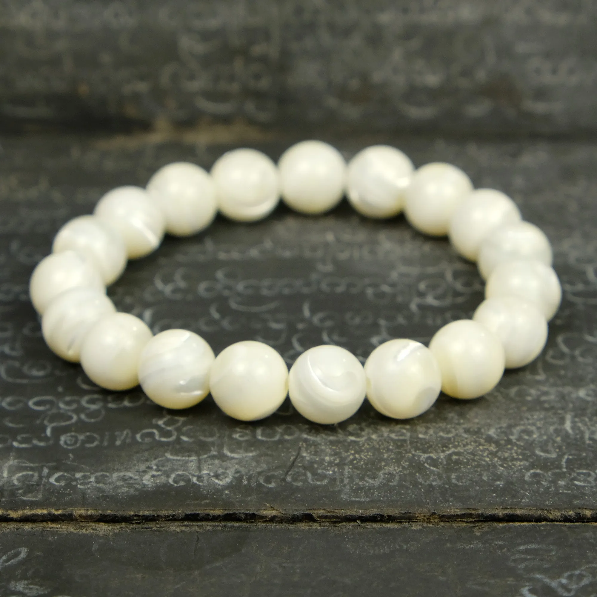 Mother of Pearl Stretch Bracelet