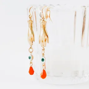 Nest Pretty Things | Evil Eye Dangle Earrings