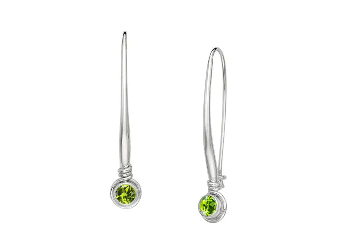 Peridot Jazzy Earrings