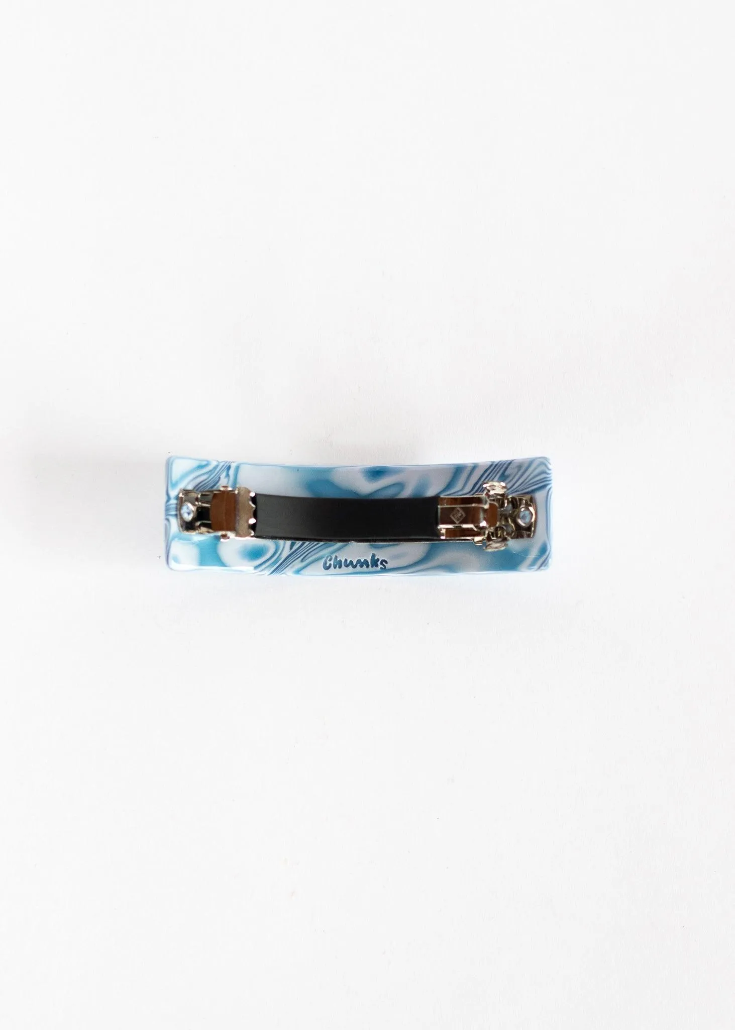 Pony Clip - Marbled Blue