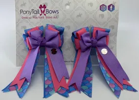 PonyTail Bows- Under the Sea
