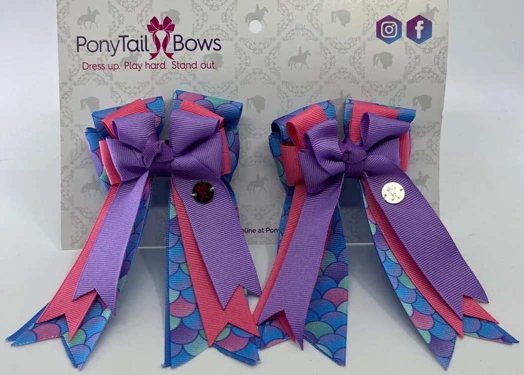 PonyTail Bows- Under the Sea
