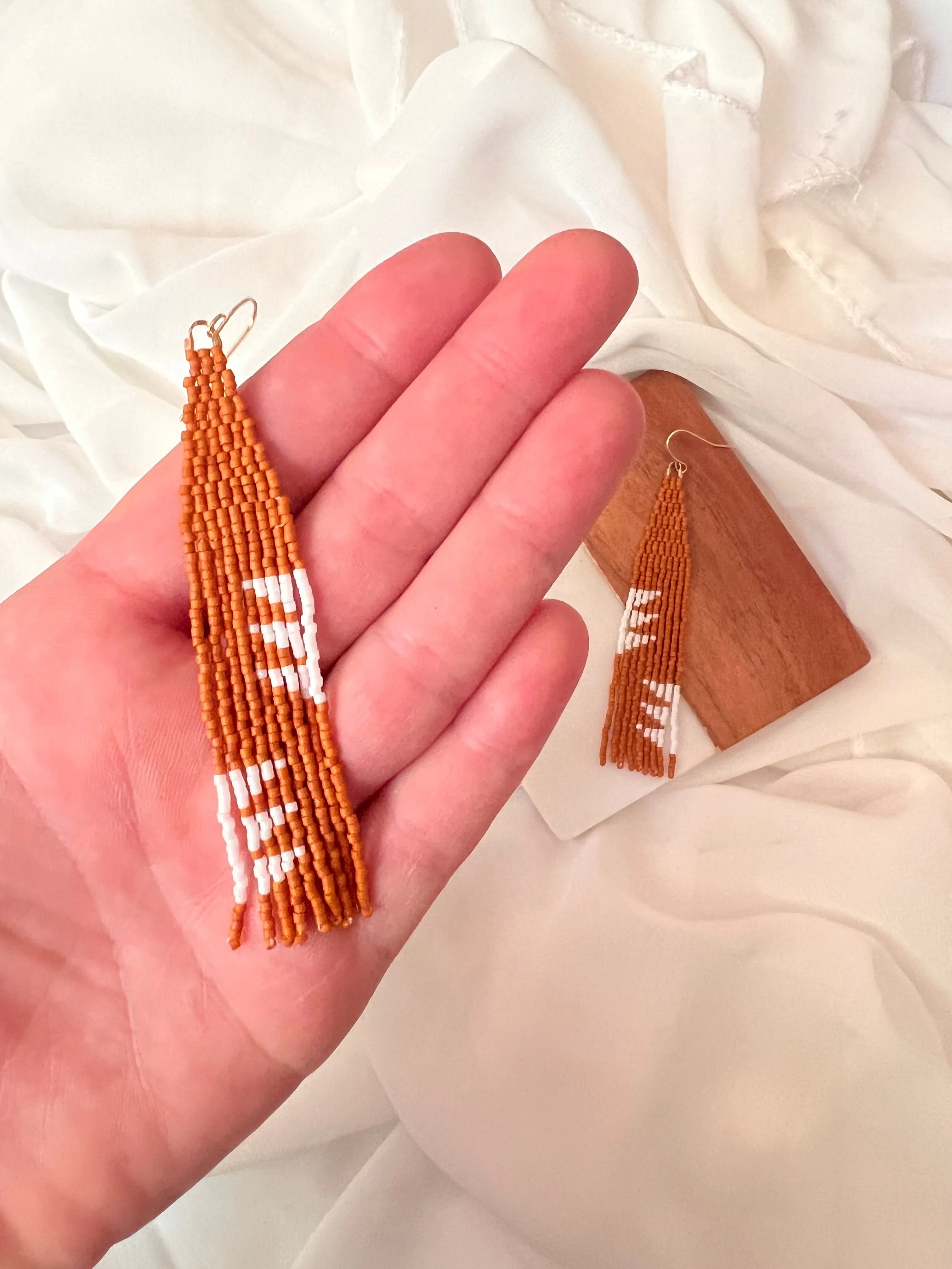 Quilt | Beaded Earrings