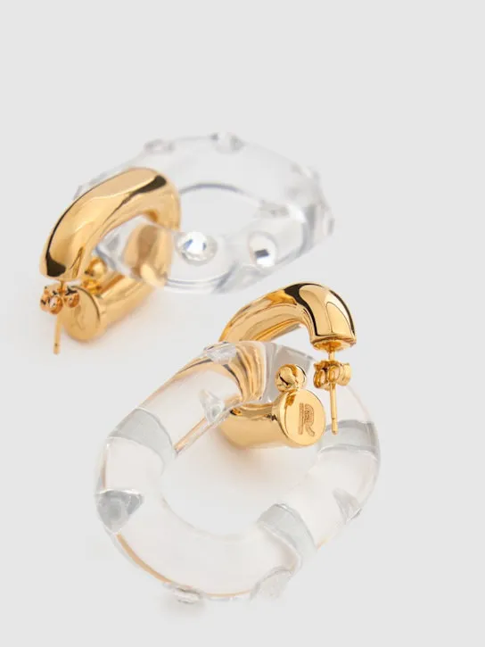 Rabanne   Xl link drop earrings 
