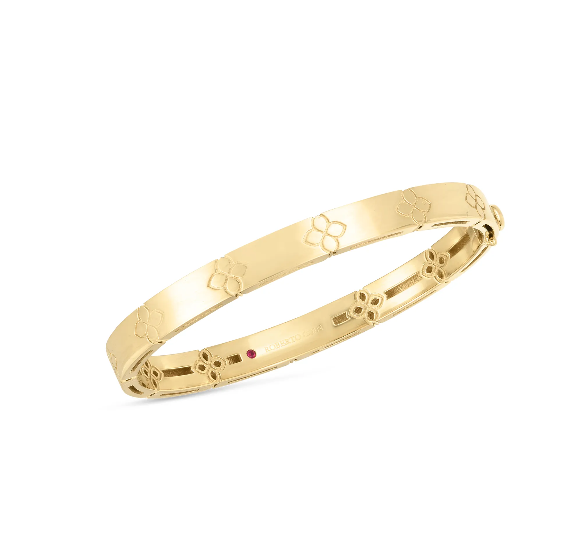 Roberto Coin Love in Verona Yellow Gold Bangle
