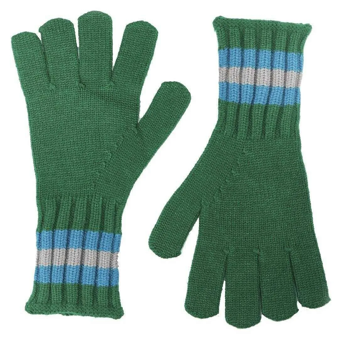 Roka Hampstead Gloves - Emerald Green/Blue