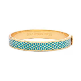 Salamander Turquoise & Gold Bangle