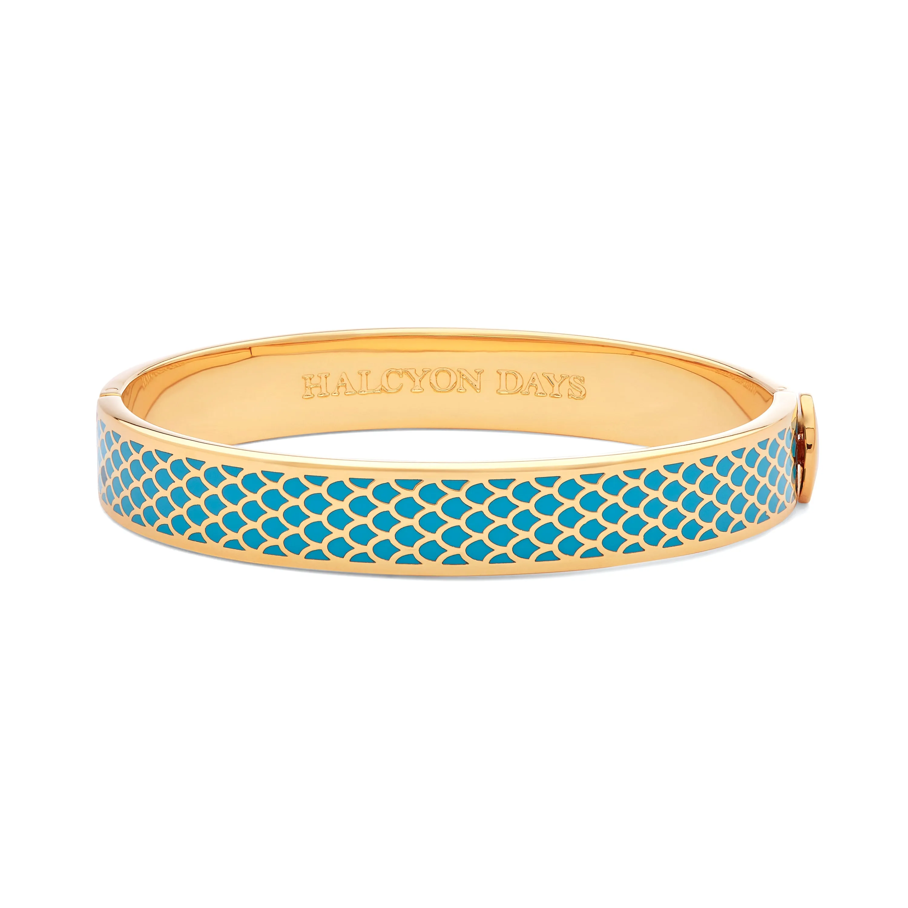 Salamander Turquoise & Gold Bangle