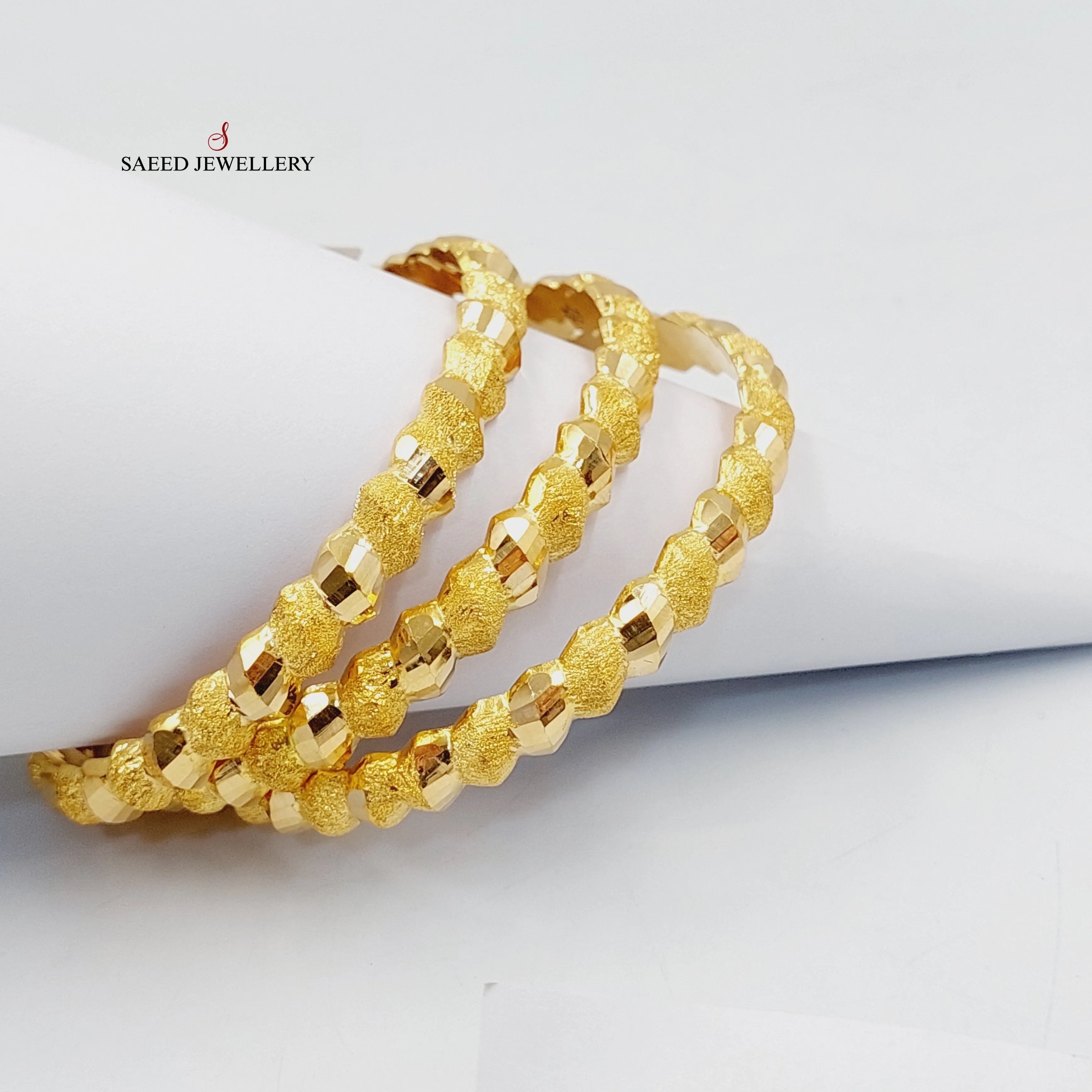 Sanded Twisted Bangle