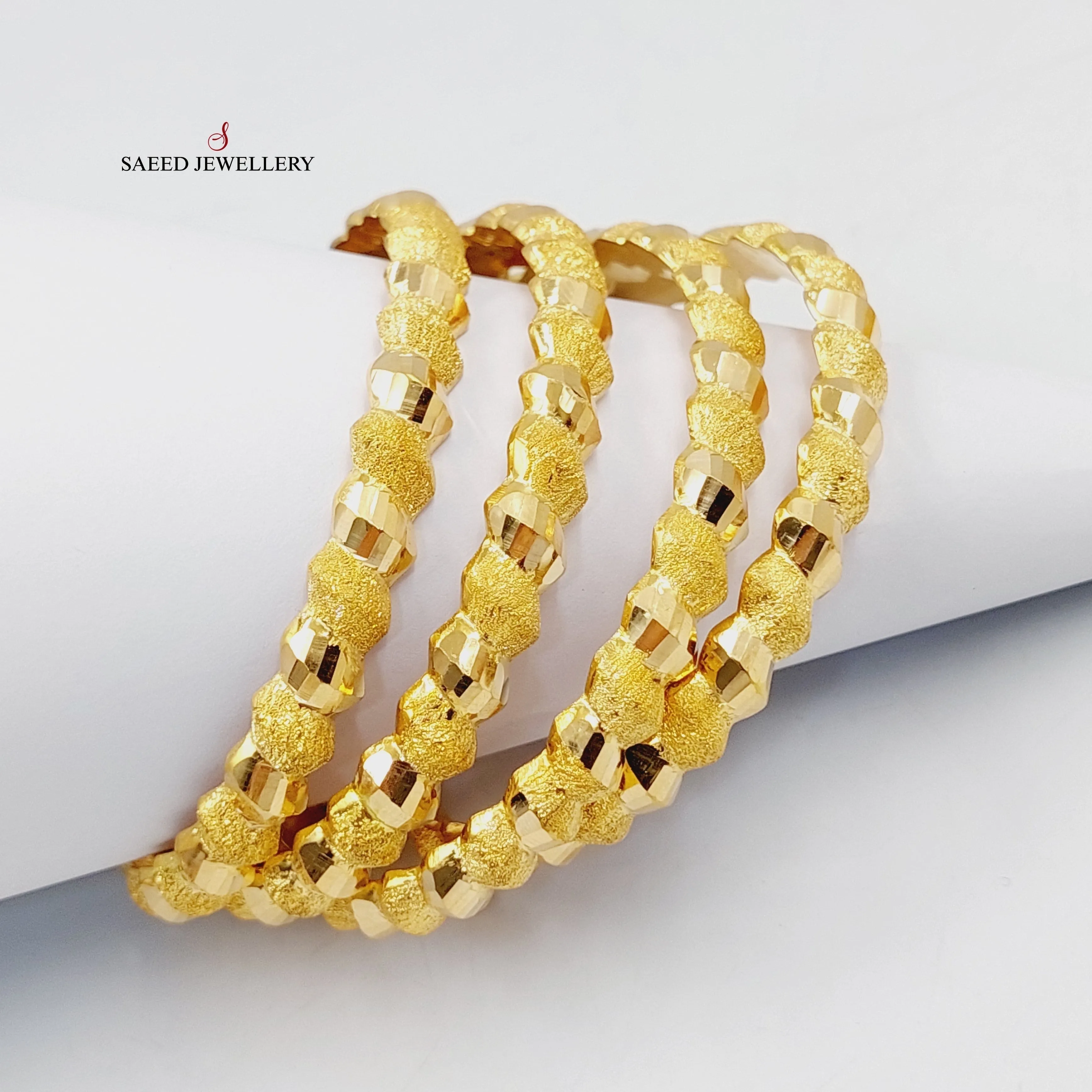 Sanded Twisted Bangle