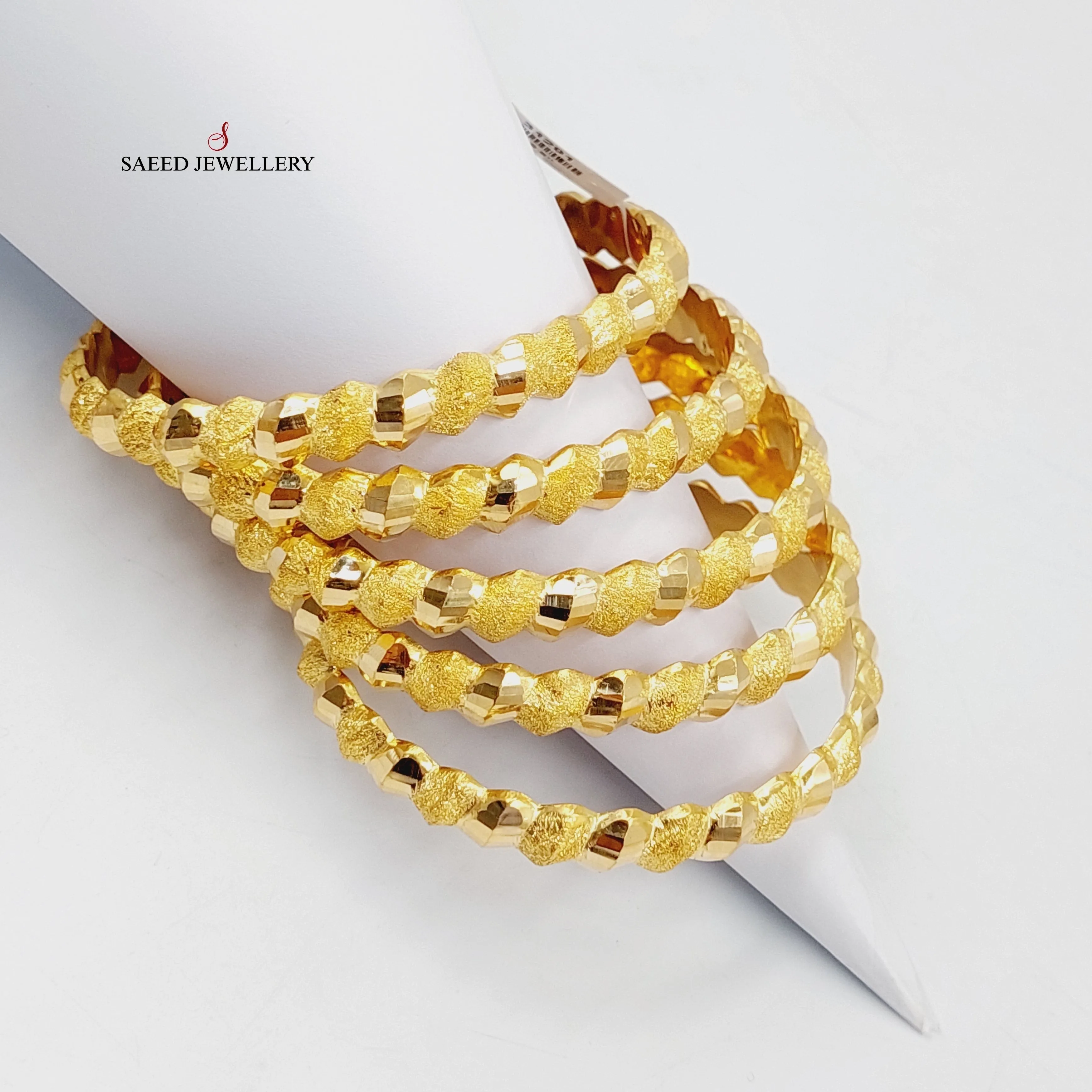Sanded Twisted Bangle