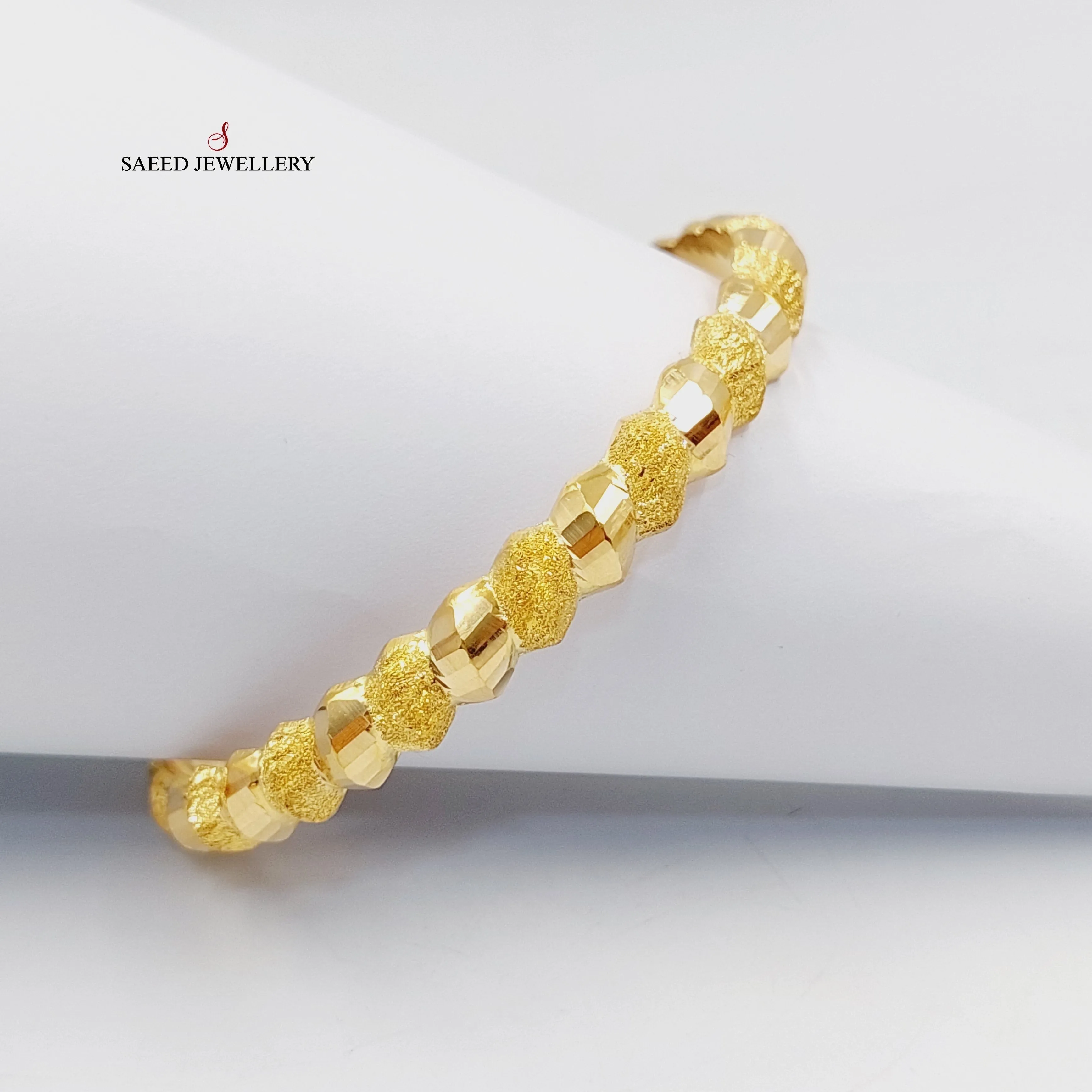 Sanded Twisted Bangle