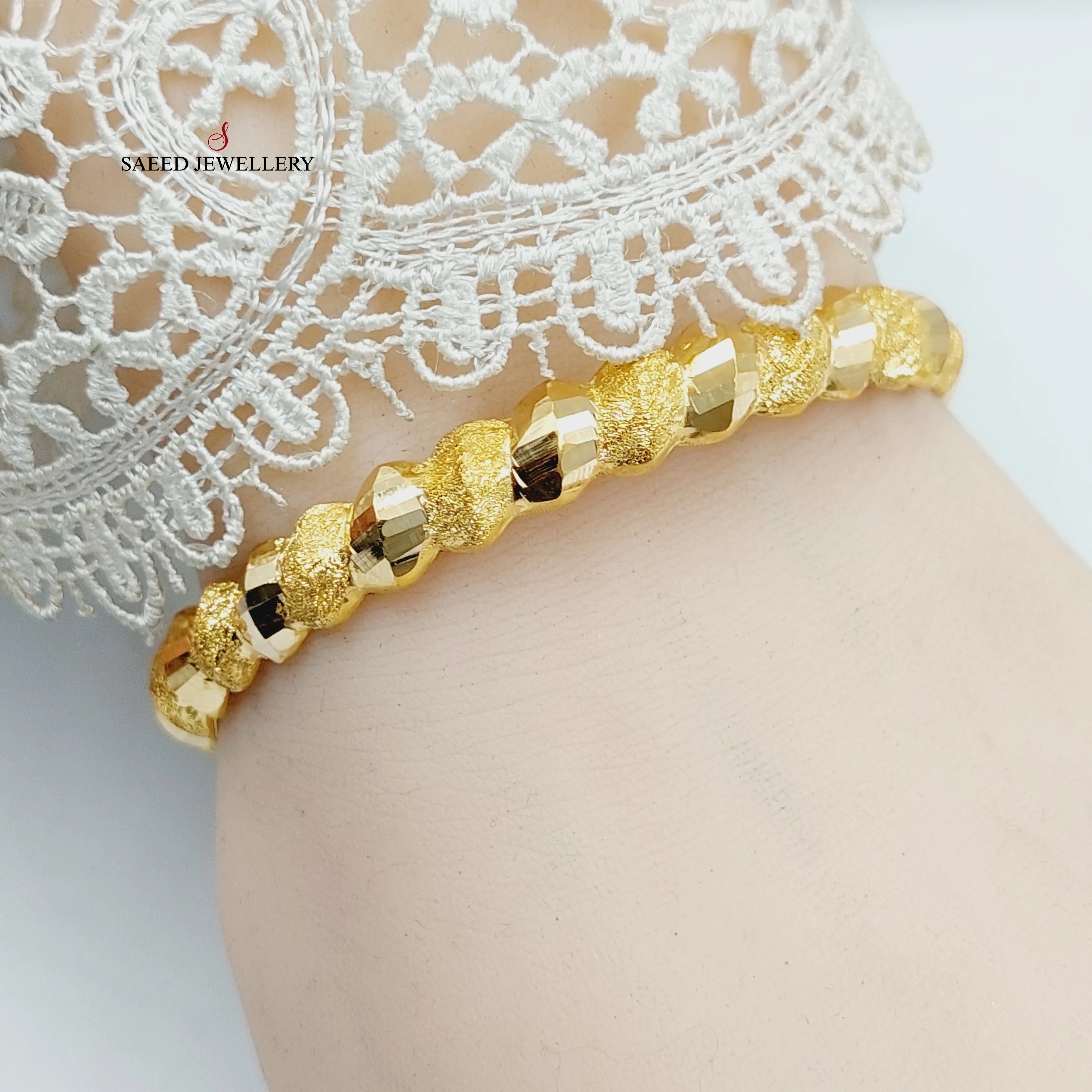 Sanded Twisted Bangle