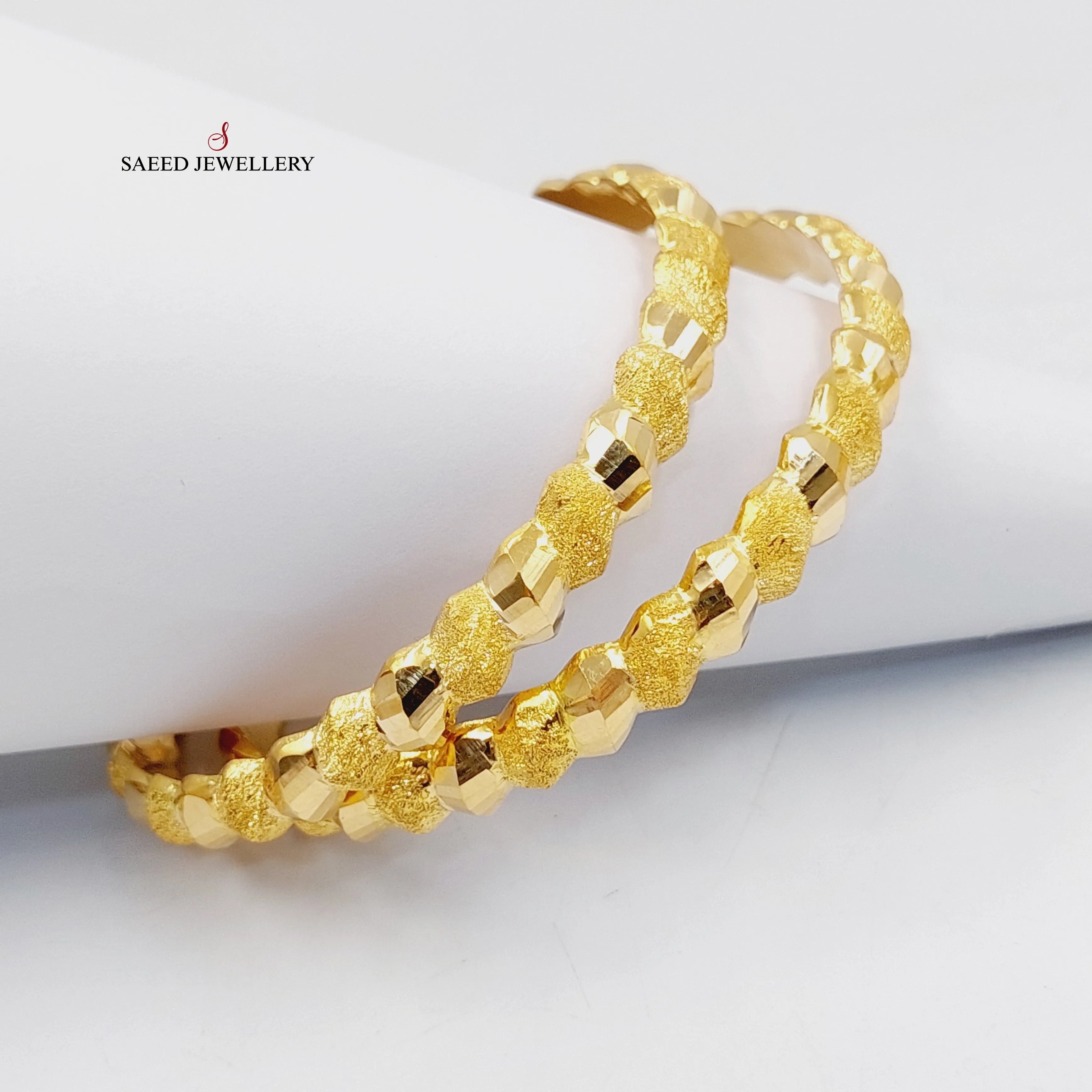 Sanded Twisted Bangle