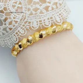 Sanded Twisted Bangle