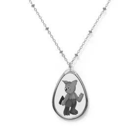 Sarcoot Oval Necklace