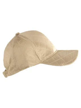 SHI Logan Quilted Ball Hat in Gold