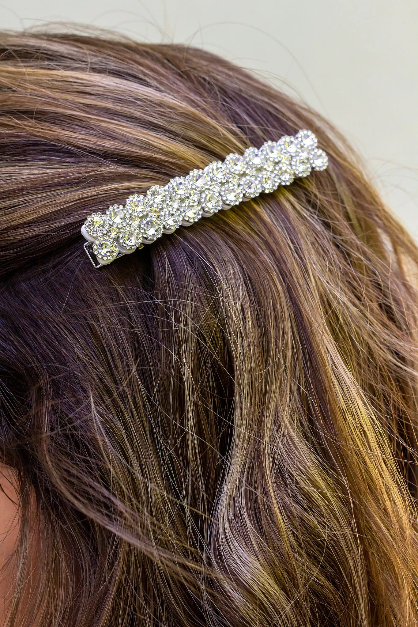 Silver Hair Barrette