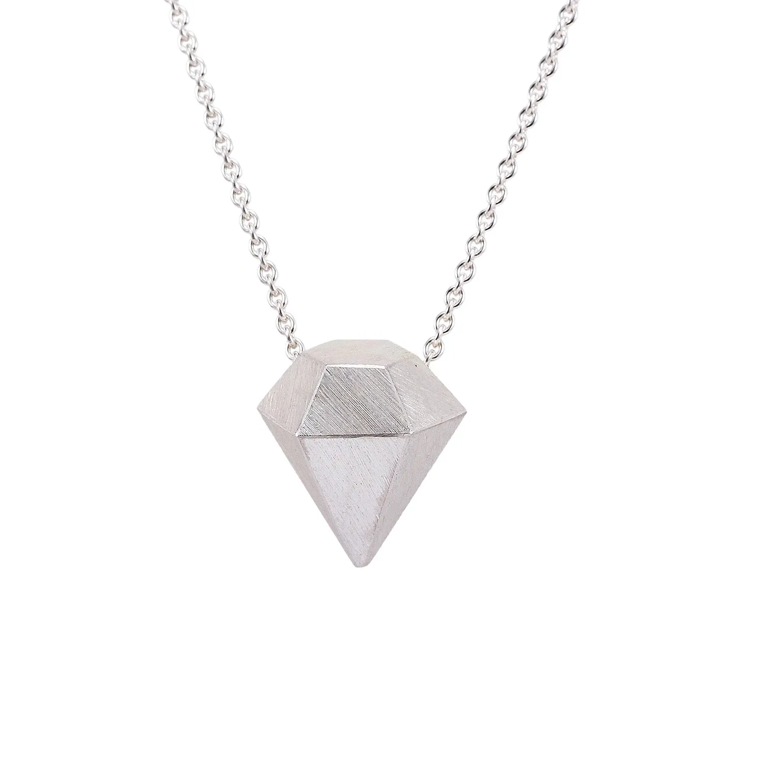 SS Small Solitaire Pendant