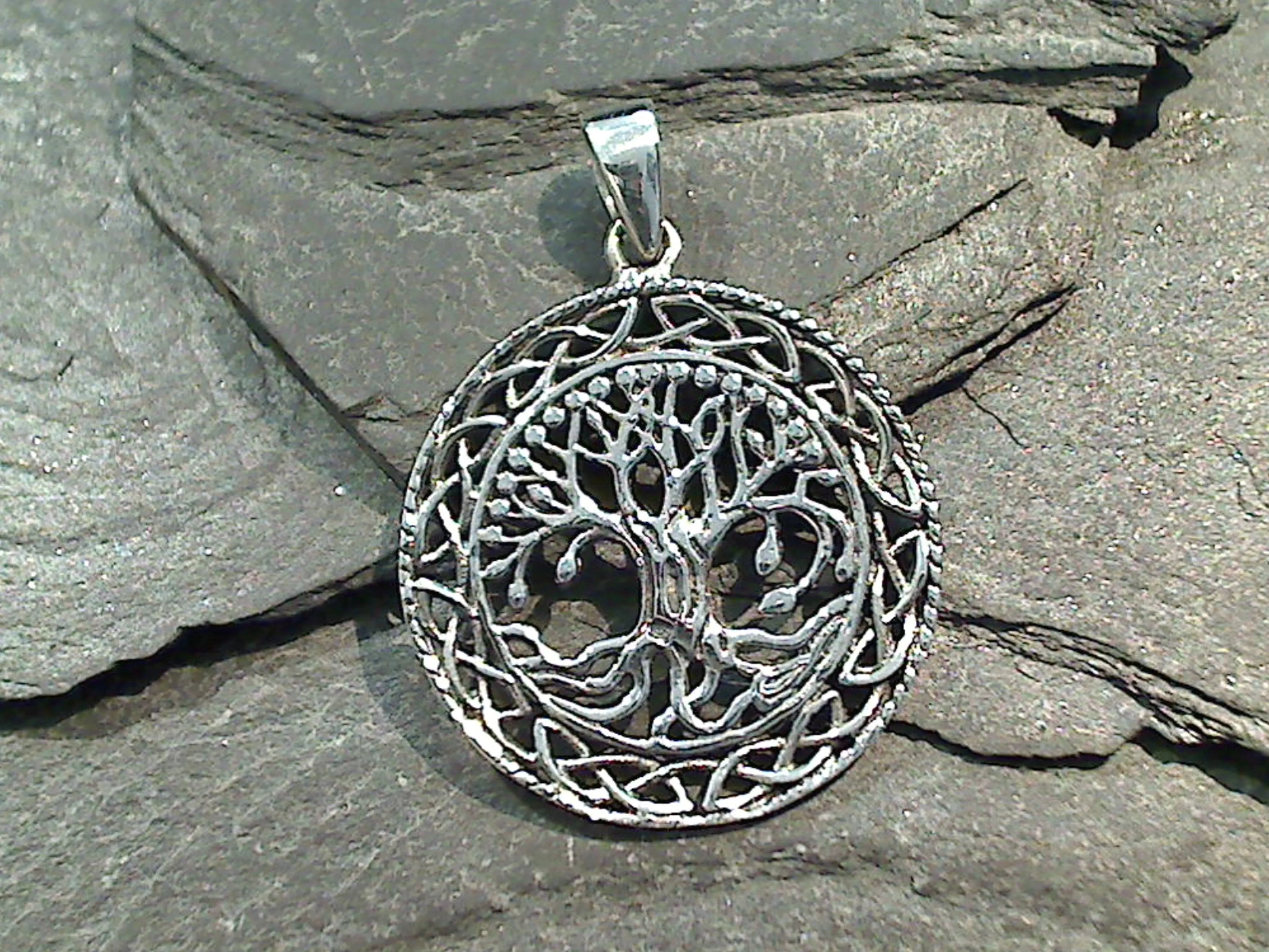 Sterling Silver Tree Of Life Pendant