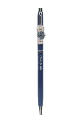 Stylo à bille bleu marine