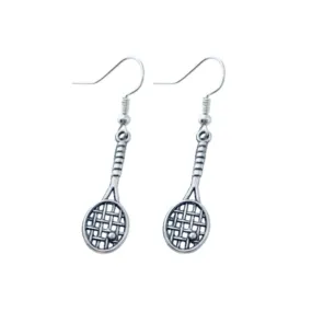 Tennis Racquet Earrings