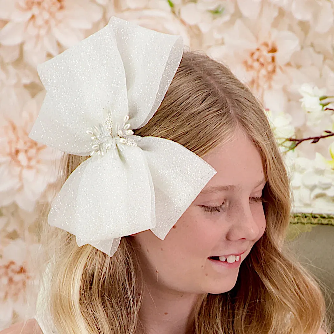 The Galena Luxury Kids Bow Hair Clip